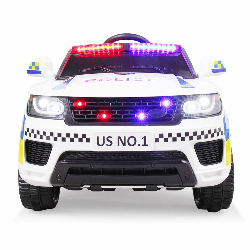 Tobbi 12v Battery Powered Police Car & Reviews | Wayfair.ca